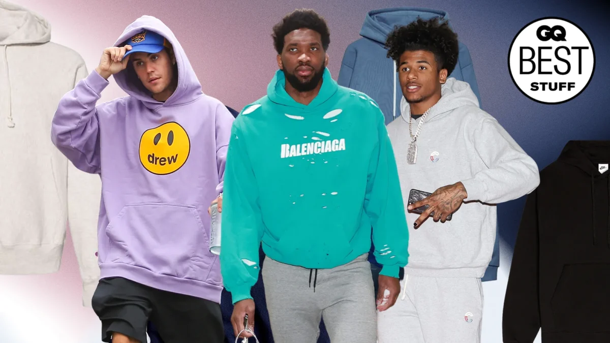 In 5 Modern Ways to Wear Hoodies shop here