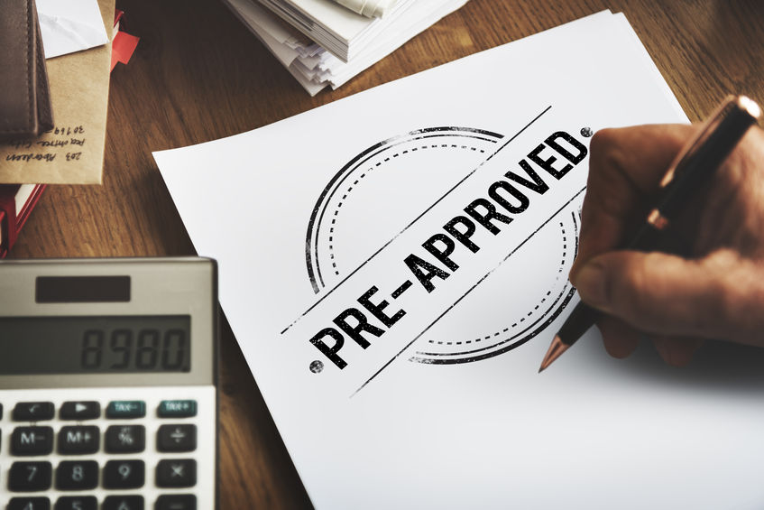 pre-approved loan