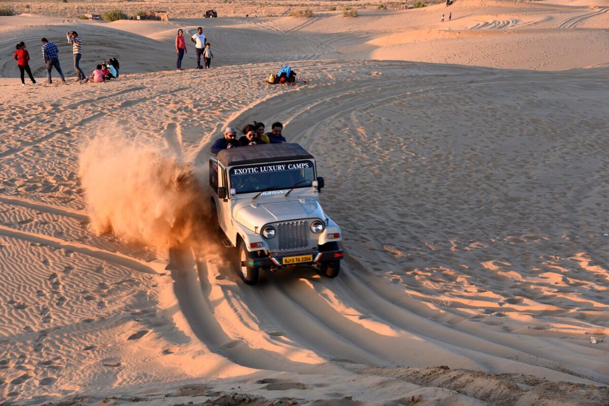 Desert Jeep Safari in Jaisalmer Rajasthan