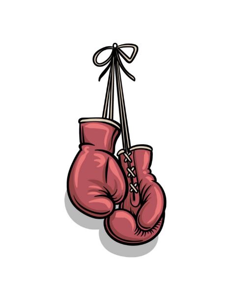 Step by step Instructions to Draw Boxing Gloves
