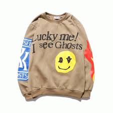 kanye west lucky me i see ghosts hoodie Real