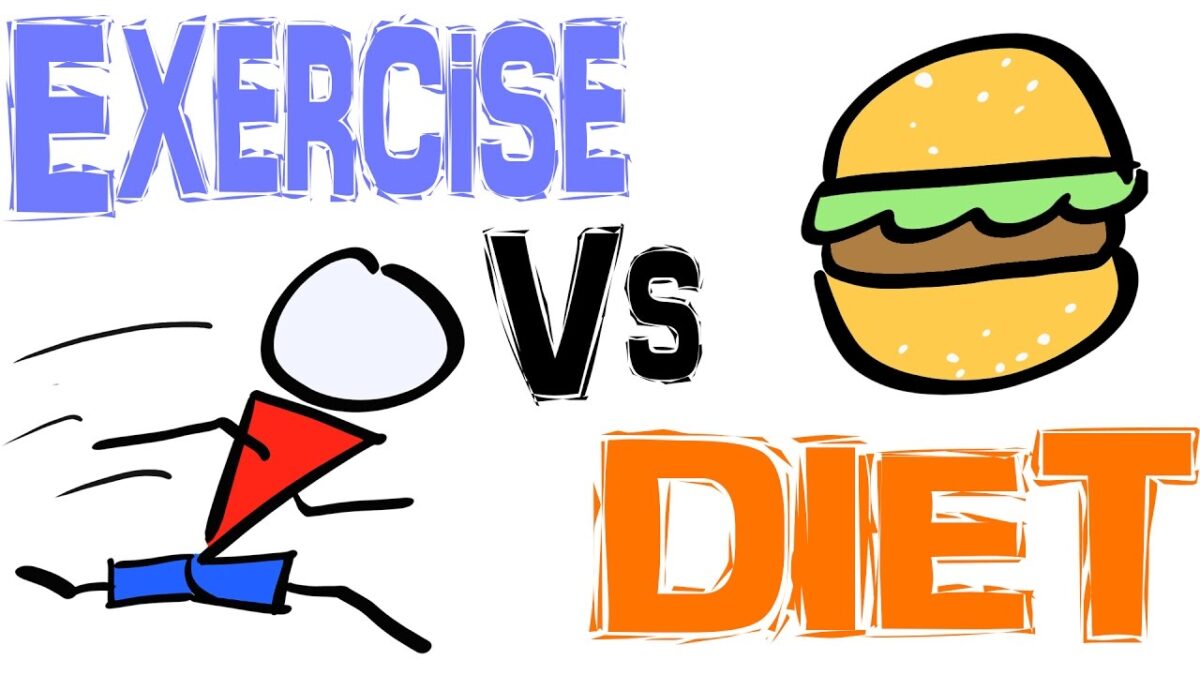 THE GREAT DEBATE: EXERCISE VS. DIET FOR WEIGHT LOSS