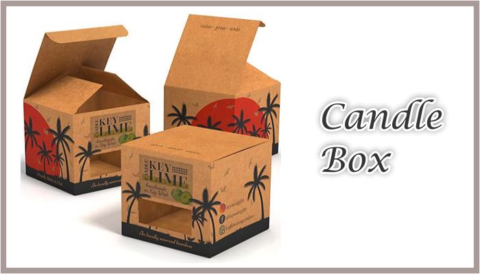 Brown Custom Candle Boxes