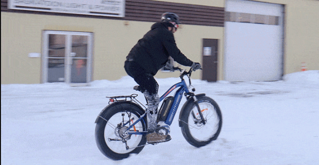 How To Ride An Electric Bicycle In Snow