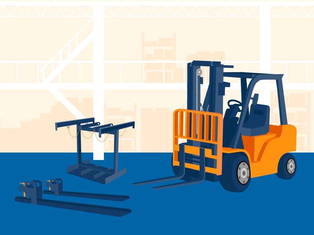 Types Of Forklift Attachments & Their Applications