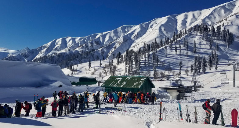 Gulmarg Skiing Course