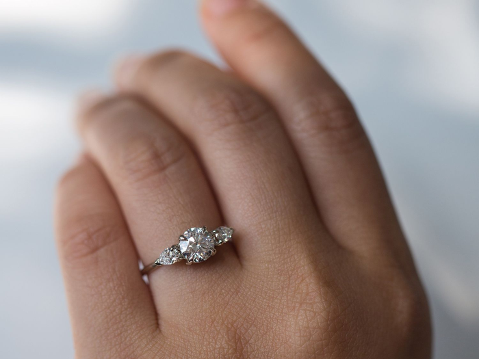 Without Speaking a Word, Solitaire Engagement Rings Perfectly Express Your Love