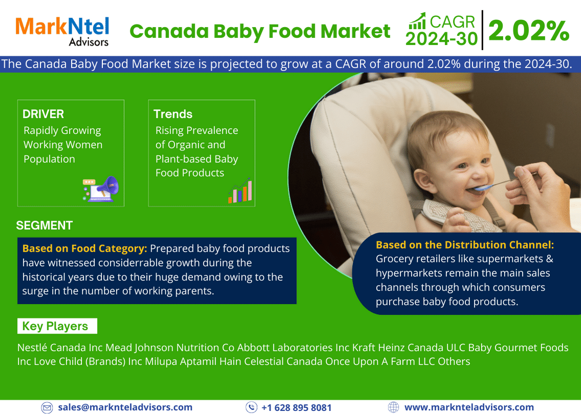 In-depth Analysis of Canada Baby Food Market 2030: Trends, Growth, Segmentation, and Industry Dominance by Nestlé Canada Inc Mead Johnson Nutrition Co Abbott Laboratories Inc