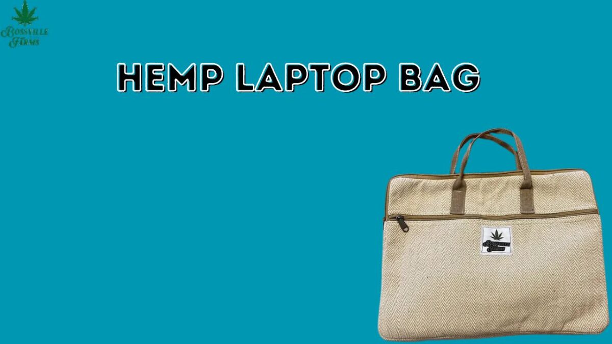 Exploring the Green Revolution: The Versatility of Hemp Laptop Bag