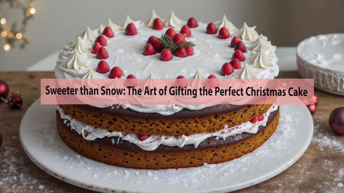Sweeter than Snow: The Art of Gifting the Perfect Christmas Cake