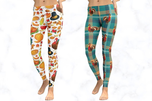Festive Flexibility: Finding the Perfect Fit with Thanksgiving Leggings