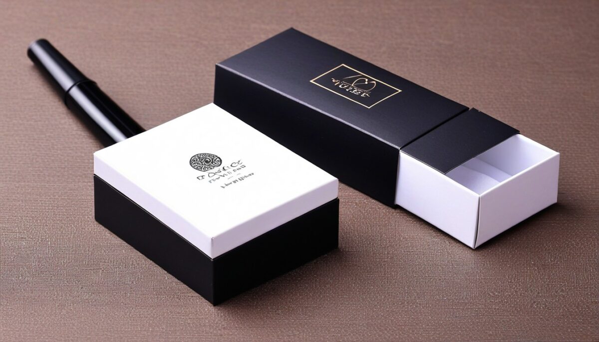 Printed Eyeliner Box Design