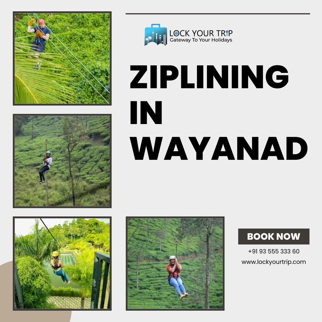 Start an adventure thrill at ziplining in Wayanad