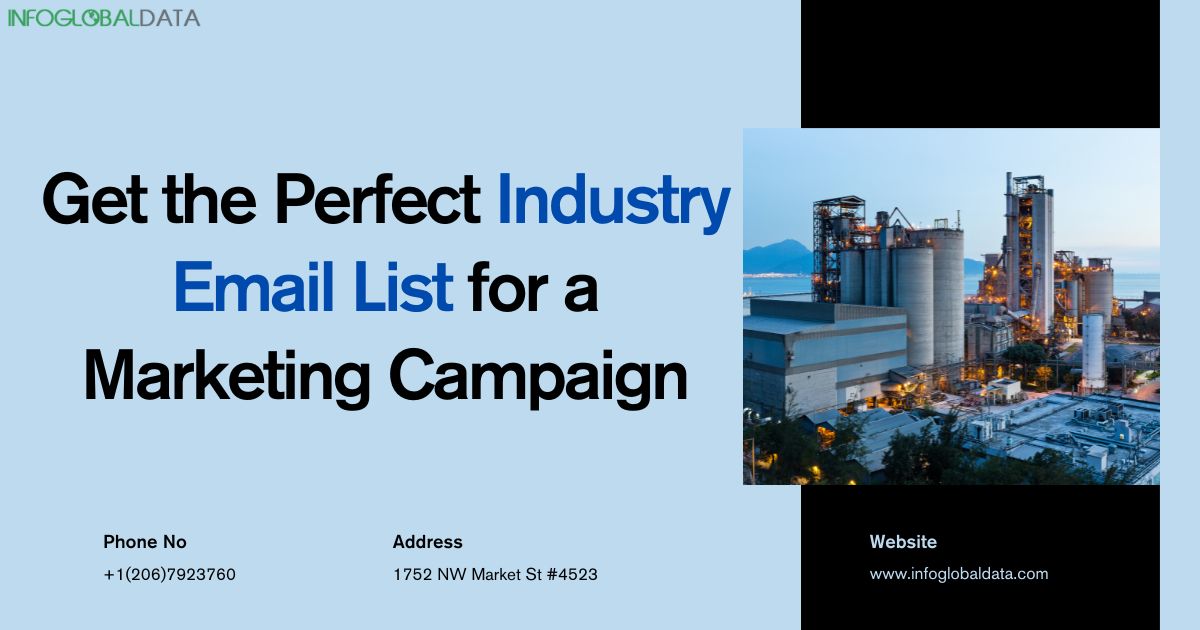 Get the Perfect Industry Email List for a Marketing Campaign
