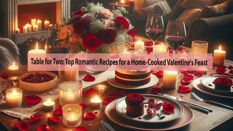 Table for Two: Top Romantic Recipes for a Home-Cooked Valentine's Feast ...