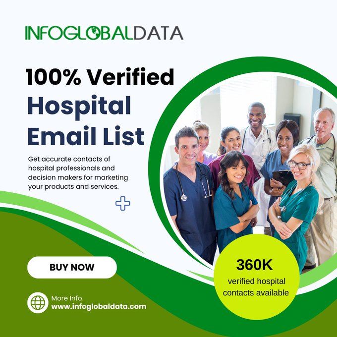 Strategic Brilliance: Elevate B2B Healthcare Marketing with Hospital Email List