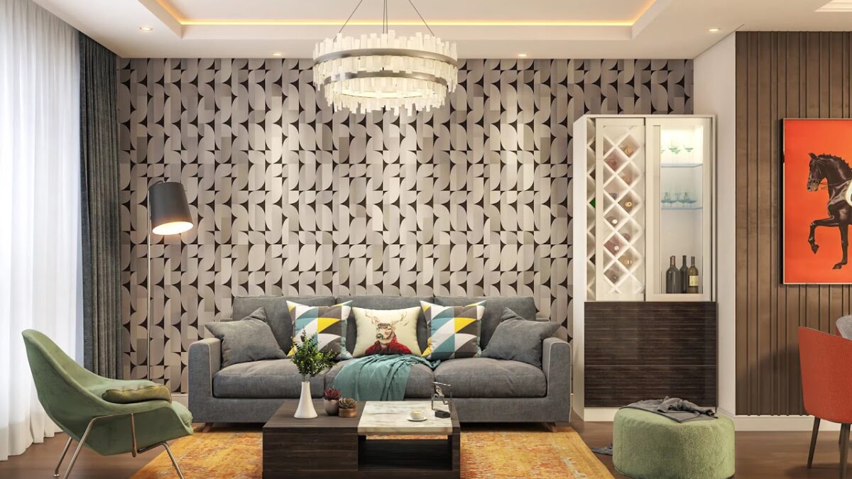 Transform Your Living Space with Stunning Living Room Wallpaper
