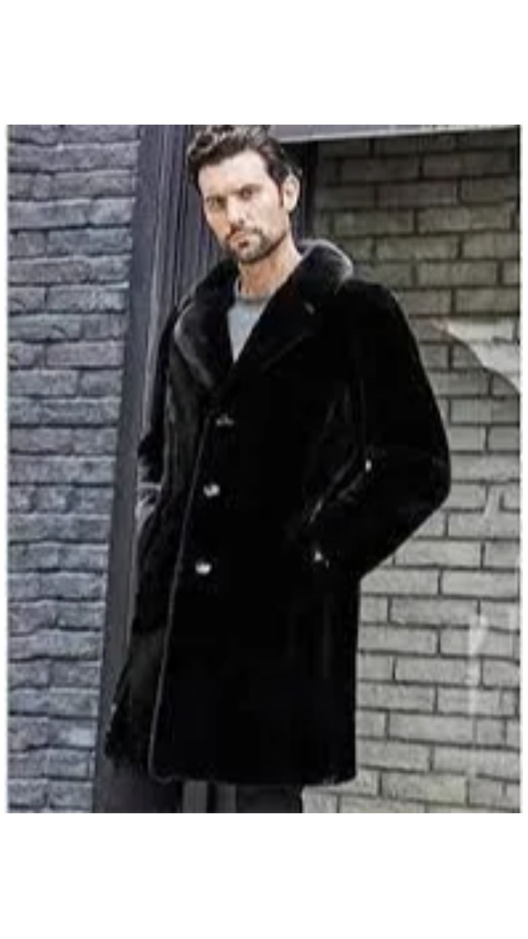 men's fur jacket