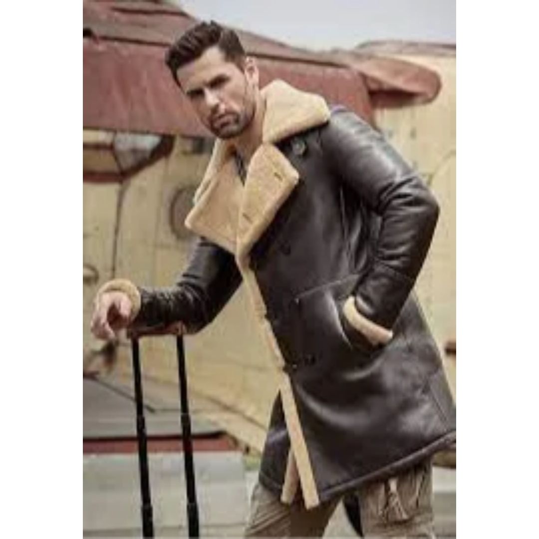 Mens Shearling Coat: Elevate Your Winter Style with Timeless Elegance