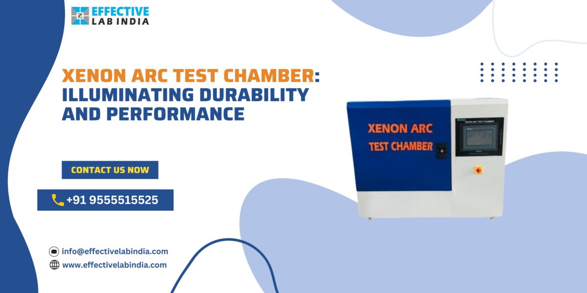 Xenon Arc Test Chamber Illuminating Durability and Performance
