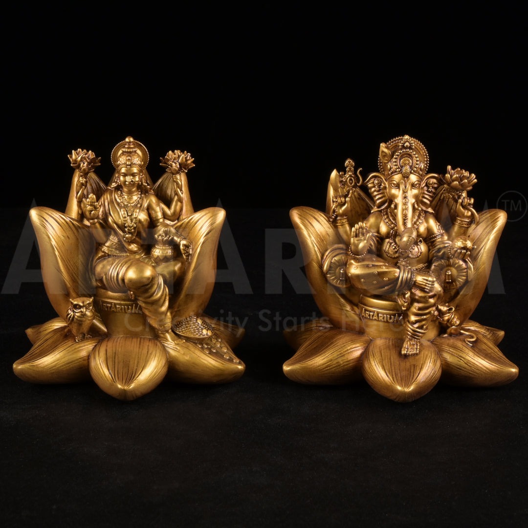 Unveiling the Sacred Symbolism of Lakshmi Ganesh Murti