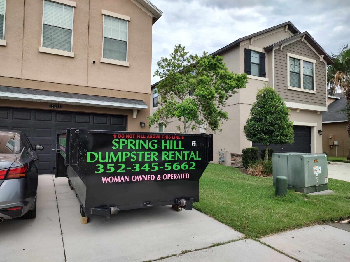 spring hill FL dumpster rental