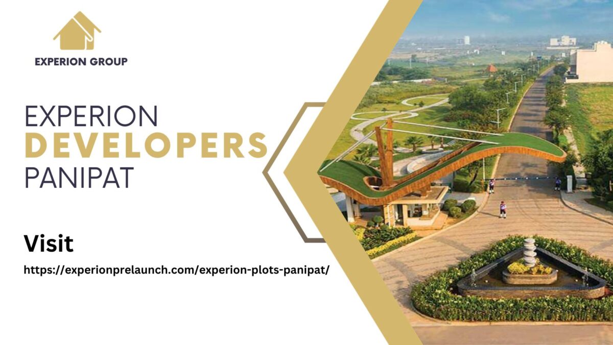 Luxurious Living Experience At Experion Plots Panipat