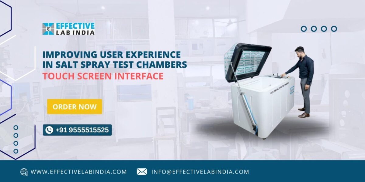 Improving User Experience in Salt Spray Chambers with Touch Screen Interface