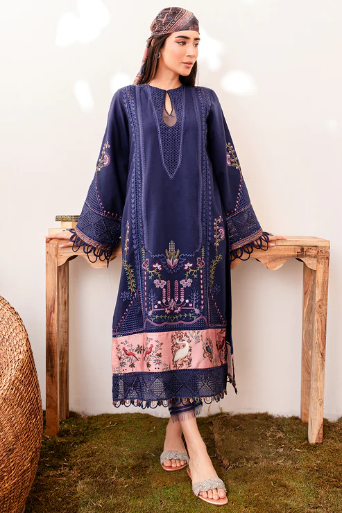 Floral Fantasy: 3 Piece Unstitched Suits