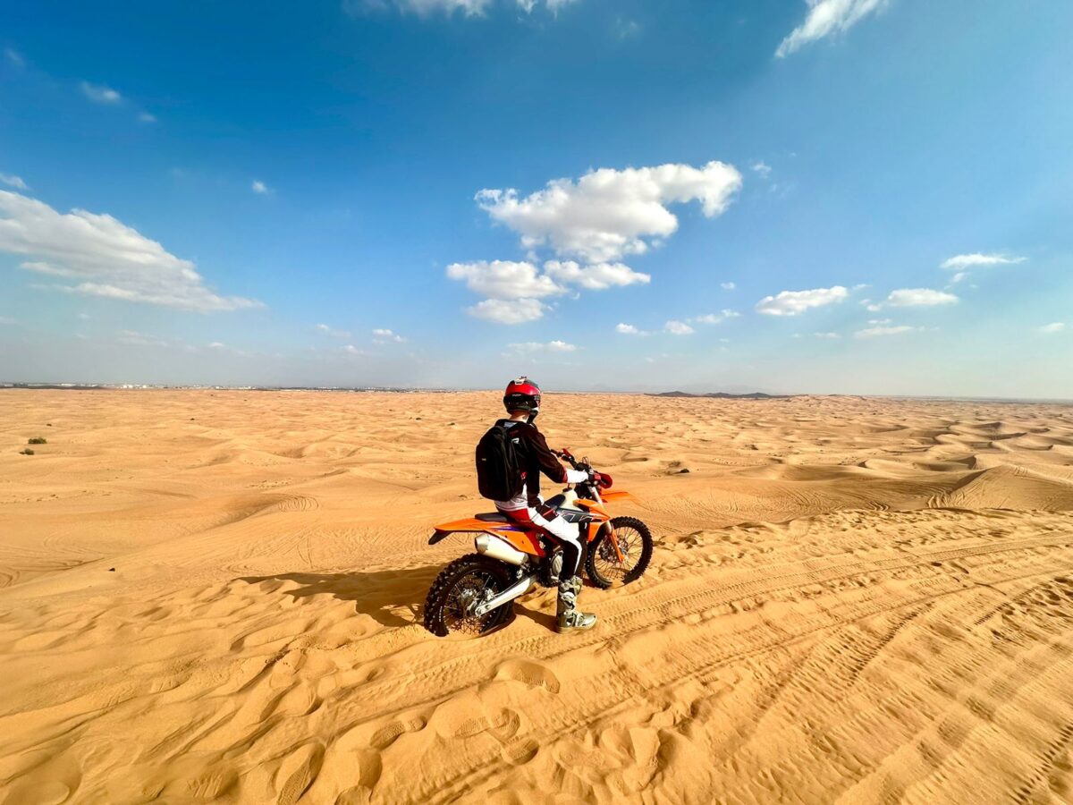 Exploring Dubai’s Desert with KTM Dirt Bikes