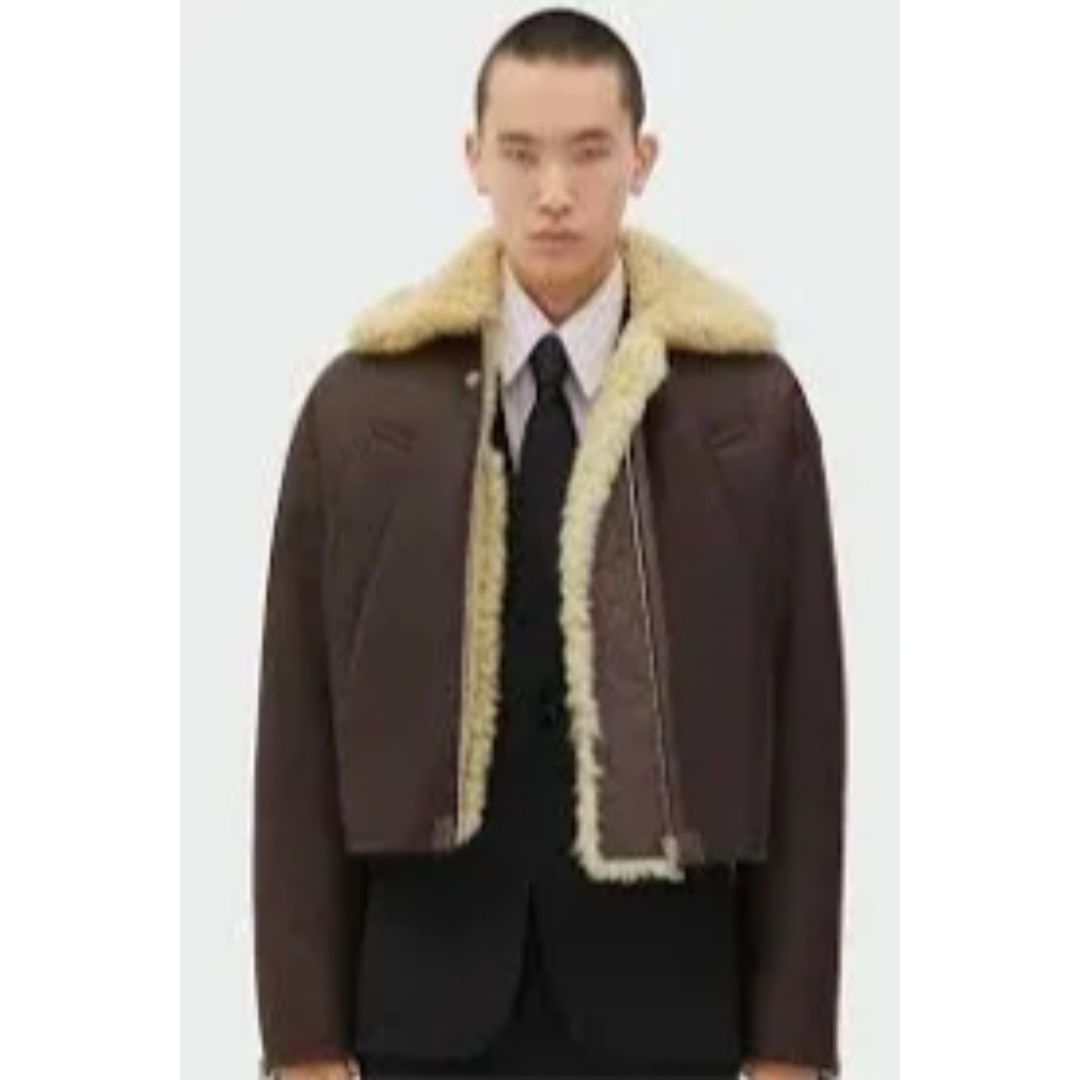 mens shearling coat: Timeless Warmth and Style