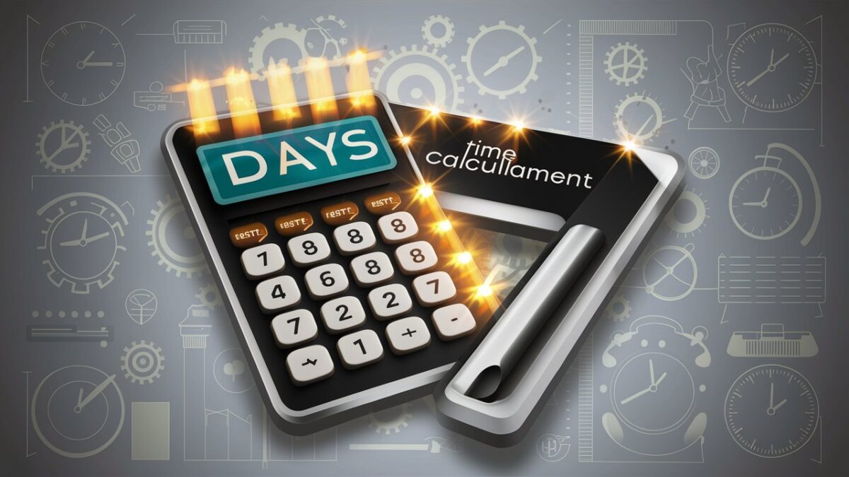 Mastering Time: How to Use a Days Calculator Efficiently