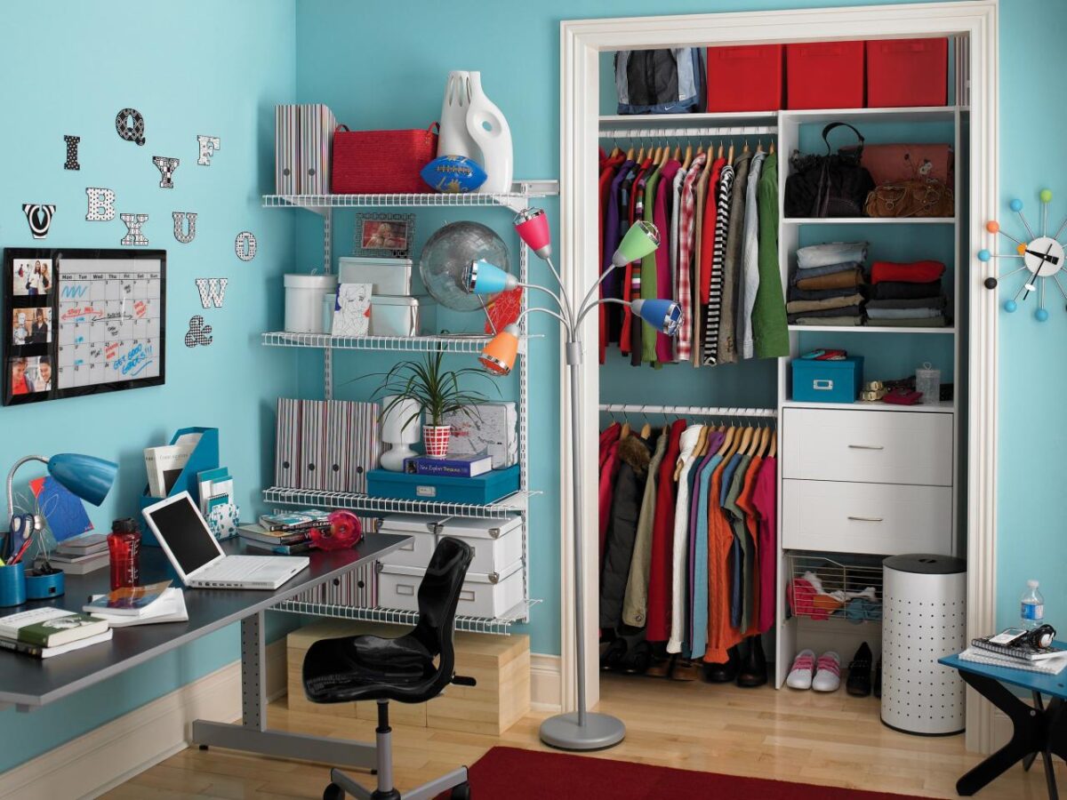 7 tips for organizing storage in a student’s room