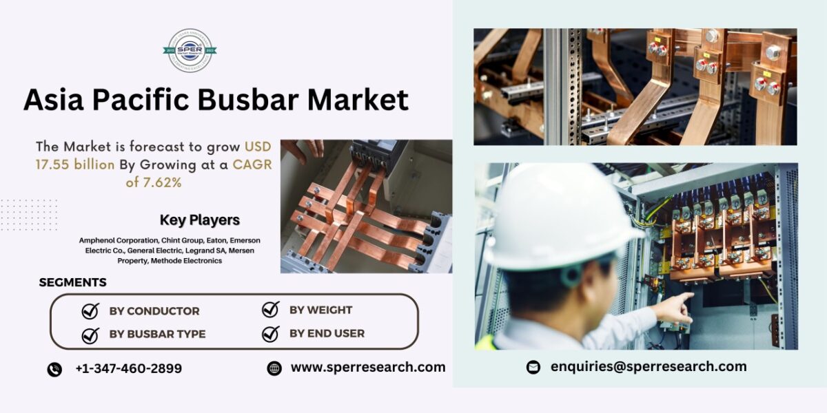APAC Busbar Market Growth and Share, Size, Trends, Demand, Key Manufacturers, Business Challenges, Competitive Analysis and Future Outlook till 2033: SPER Market Research