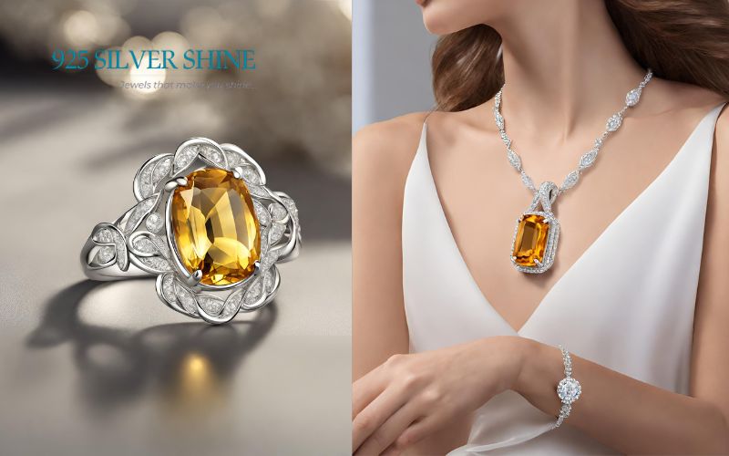 citrine jewelry, citrine gemstone jewelry, silver citrine jewelry, sterling silver citrine gemstone jewlery