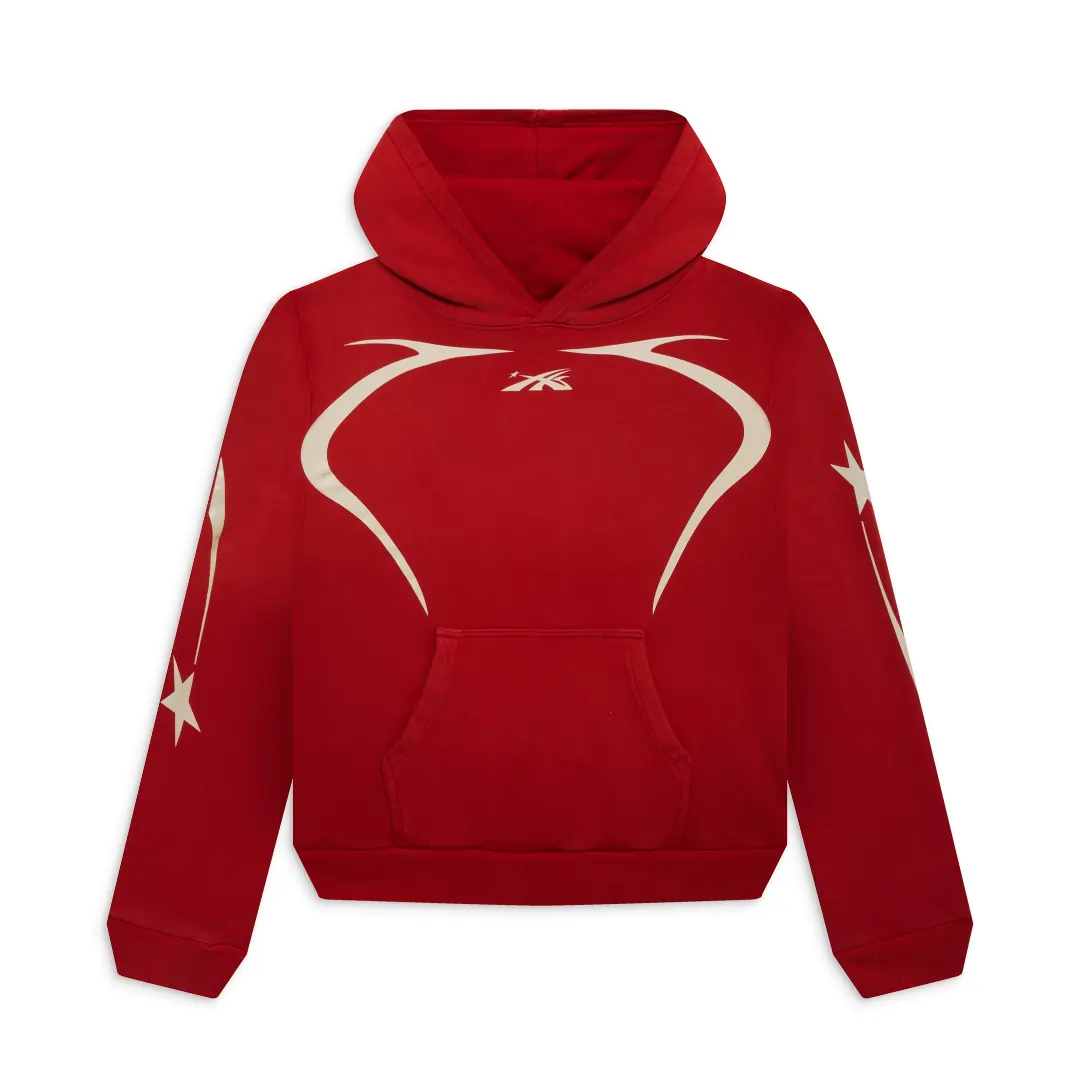 Elevate Your Style with Red-Hellstar Sport Hoodie: A Fusion of Comfort and Fashion