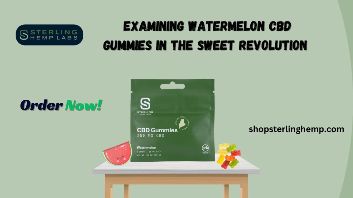 Examining Watermelon CBD Gummies in the Sweet Revolution