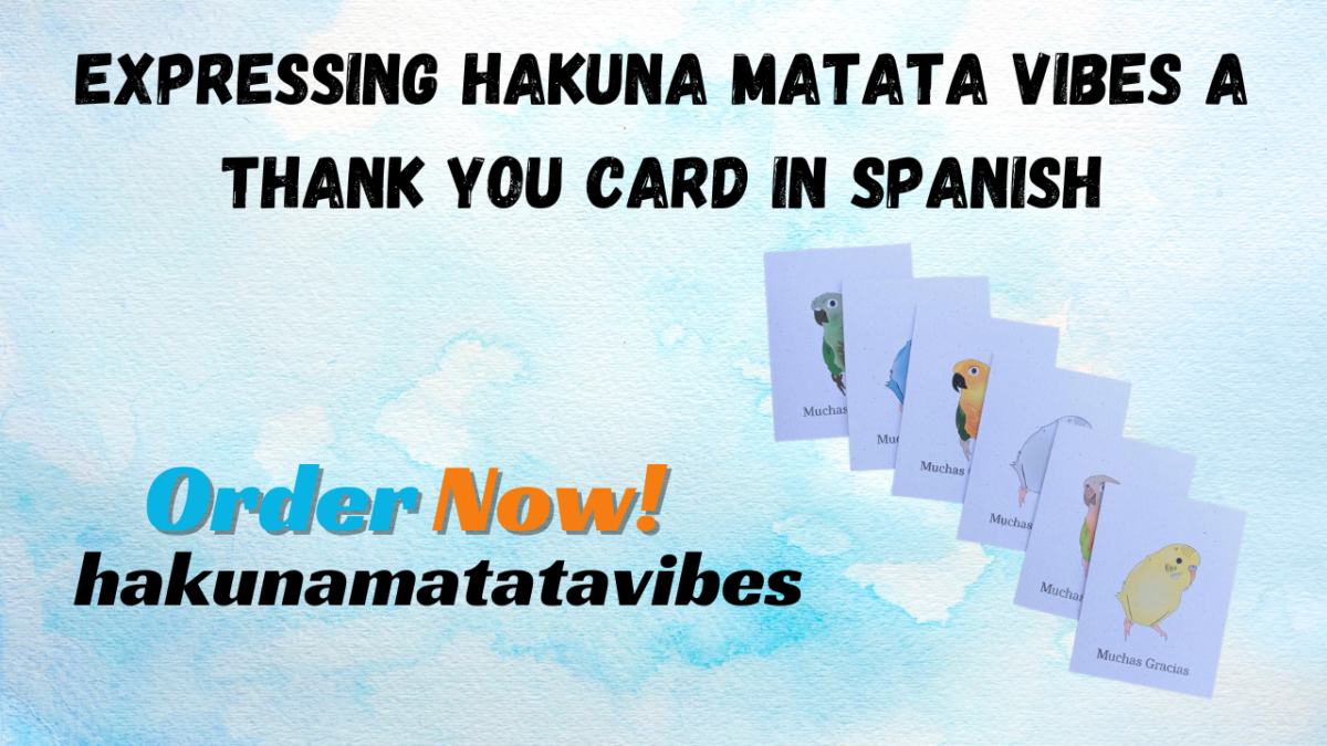 Thank You Card in Spanish