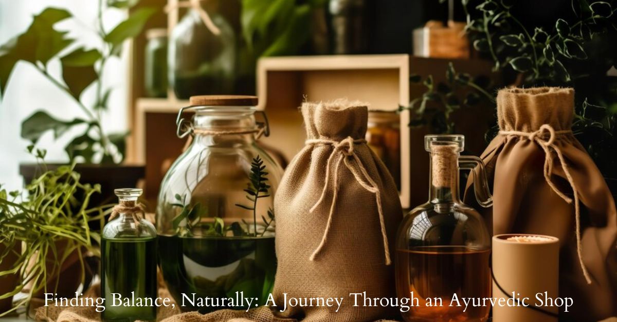 Finding Balance, Naturally: A Journey Through an Ayurvedic Shop