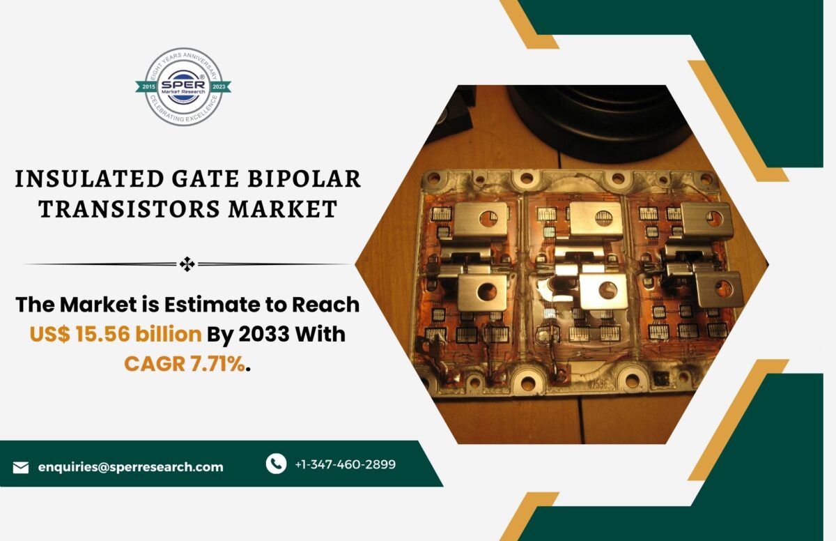 Insulated Gate Bipolar Transistors Market Growth, Trends, Share, Revenue, Business Challenges, Opportunities and Forecast Analysis till 2033: SPER Market Research