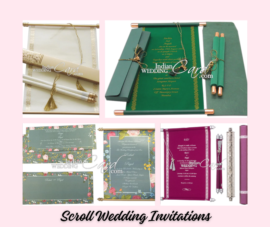 The Timeless Charm of Scroll Wedding Invitations: Unveiling Grandeur for Your Special Day