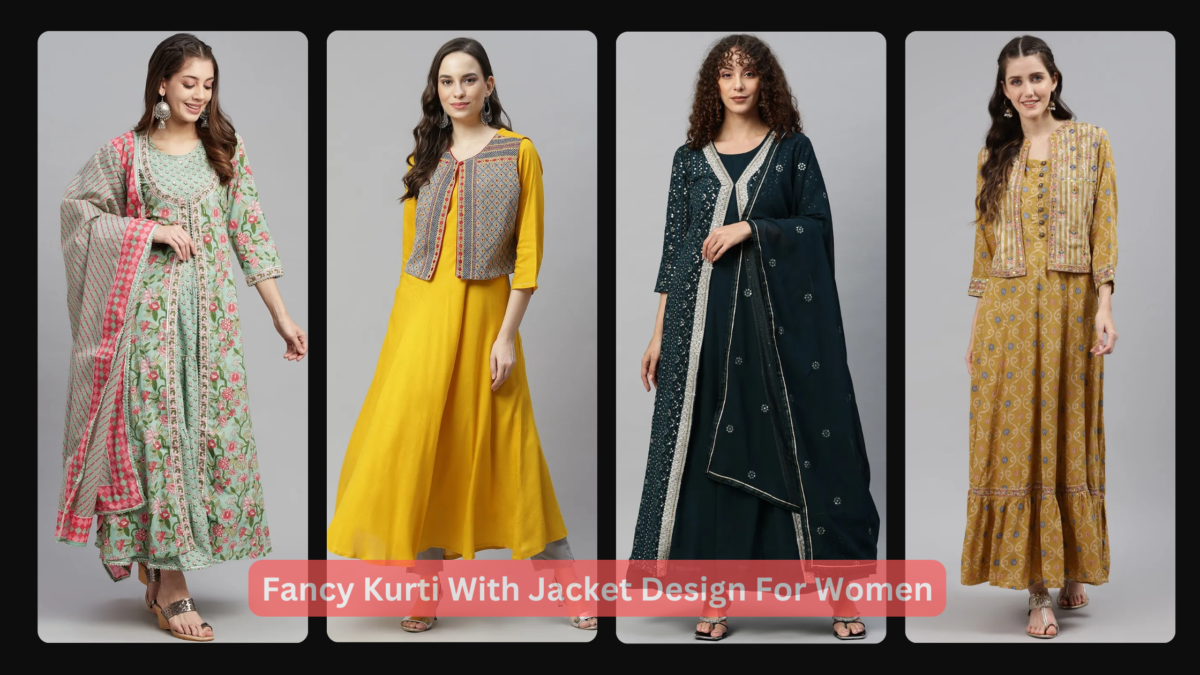 designer-kurti-with-jacket-for-women