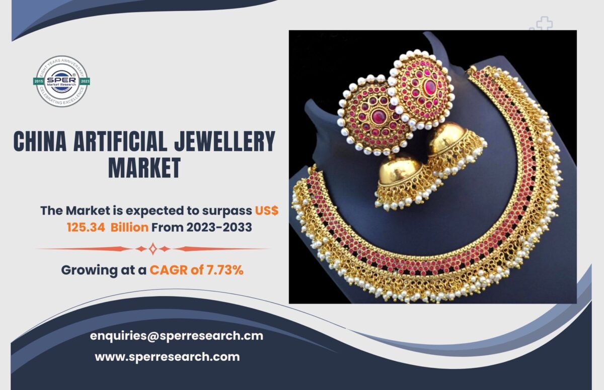 China Artificial Jewellery Market Demand, Size, Growth Drivers, CAGR Status, Business Challenges and Competitive Analysis till 2033: SPER Market Research