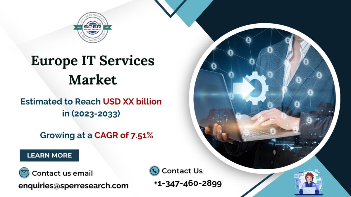 Europe IT Services Market Size, Trends, Share, Growth Strategy, Revenue, Key Players, Business Challenges, Future Opportunities and Forecast 2023-2033: SPER Market Research