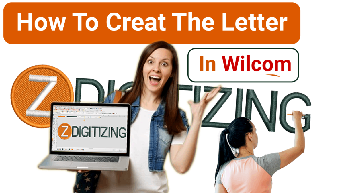 How To Create The Letters In Wilcom