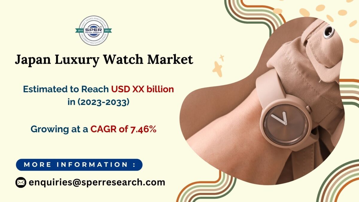 Japan Watch Market Share, Upcoming Trends, Growth Strategy, Key Manufactures, Challenges, Business Analysis and Future Opportunities 2033: SPER Market Research