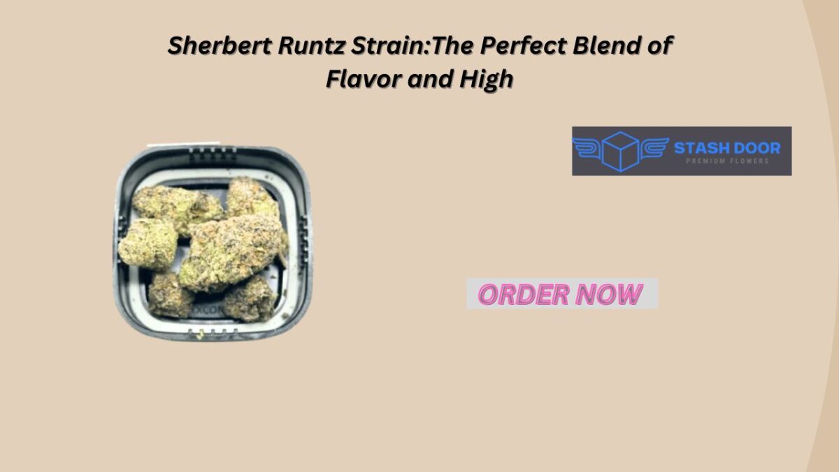 Sherbert Runtz Strain:The Perfect Blend of Flavor and High