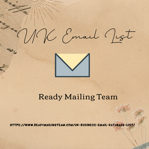 Amplify Your Marketing Reach with UK Email List by Ready Mailing Team