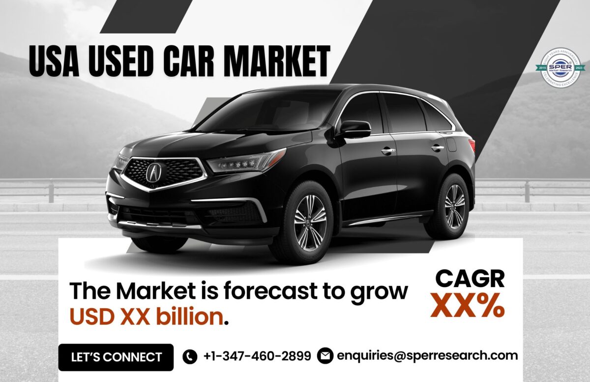USA Used Car Market Share 2024- Industry Trends, Revenue, Growth Strategy, Business Challenges, Opportunities and Future Competition till 2032: SPER Market Research