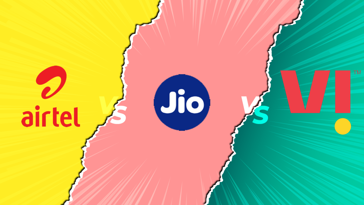 Airtel Vs Vi Vs Jio : Choose The Best Prepaid Plan For YOU In 2024